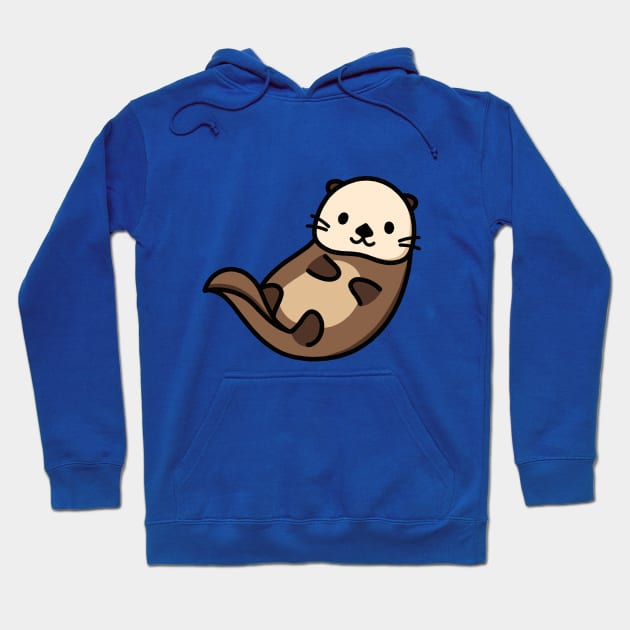 Sea Otter Sea Otter Hoodie TeePublic